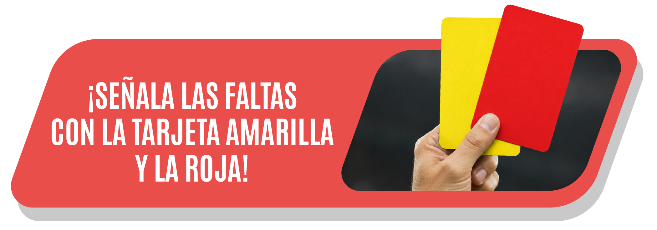 Señala las faltas